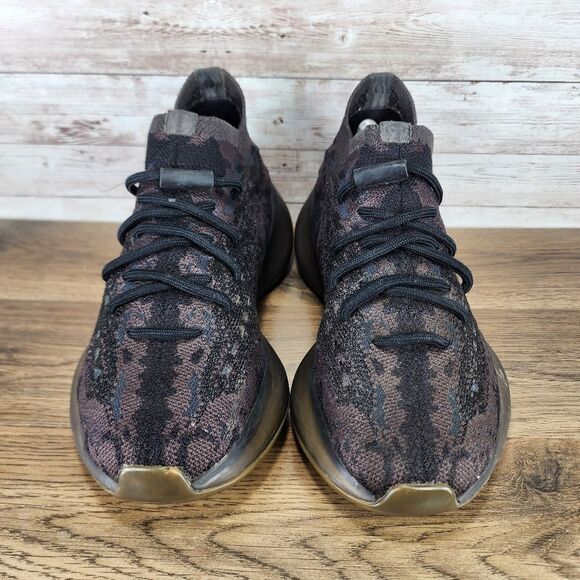 adidas Yeezy Boost 380 Onyx Non-Reflective FZ1270 Mens Size 4.5 Womens 6 - Picture 2 of 8